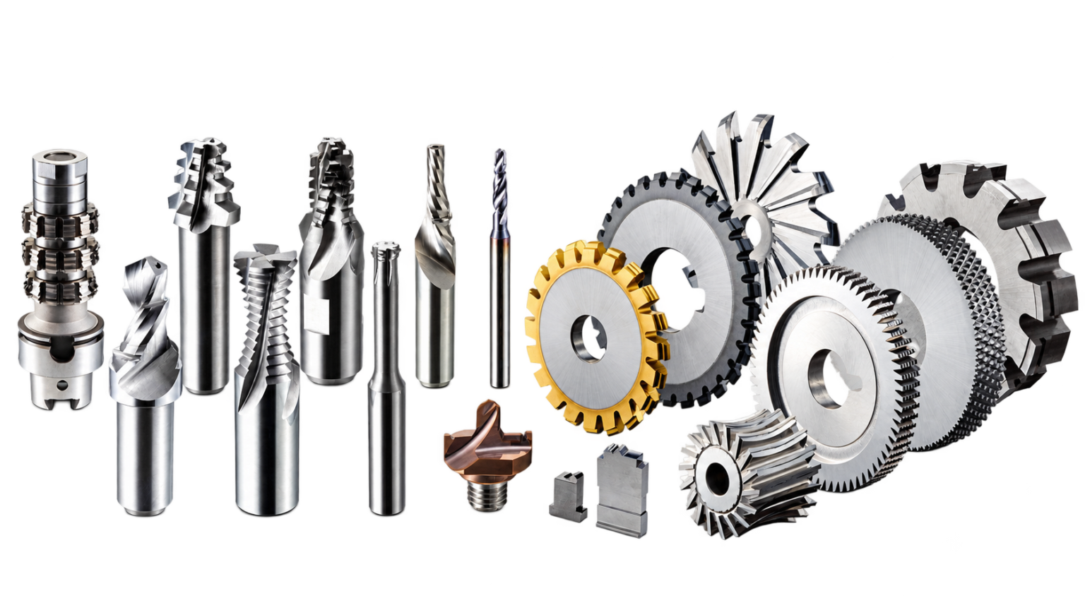 DIBO METALTECH carbide end mills, form cutters and circular saws